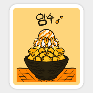 Korean Mango Bingsu Sticker